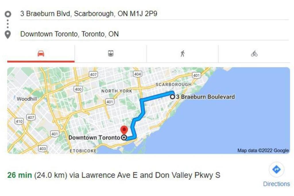 Lovely 2 Bedroom Basement Apartment In Toronto Luaran gambar